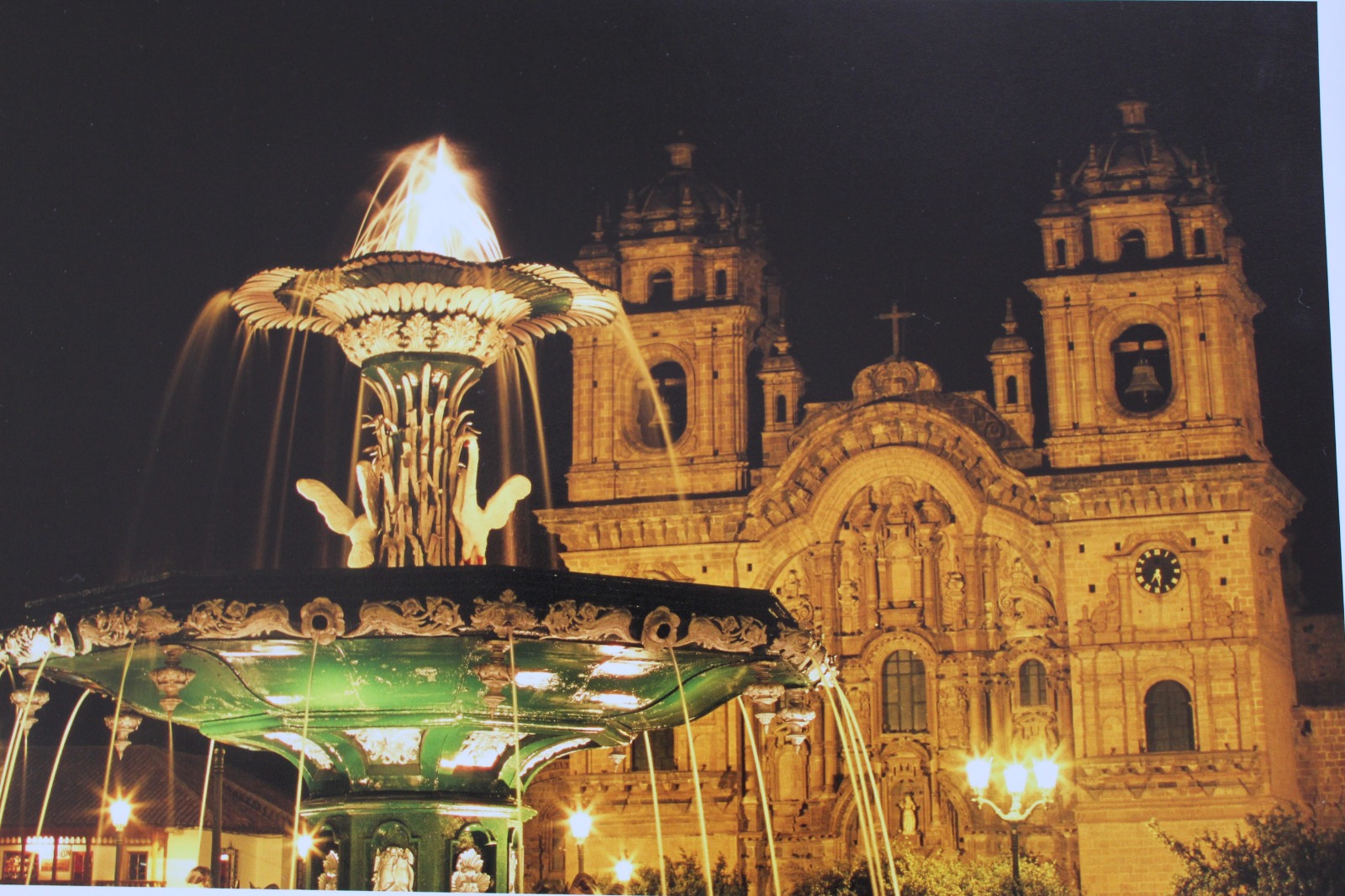 Plaza de Armas de Cusco al atardecer