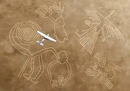 Líneas de Nazca vistas desde el aire